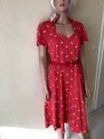 Neu Blutsgeschwister Kleid XL 42 44 rot gelb Sommerkleid Schleswig-Holstein - Bad Segeberg Vorschau