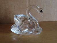 Figur Schwan klein Glas geschliffenes Glas schwarze Augen/ ca.4cm Rheinland-Pfalz - Roth b Hamm Vorschau