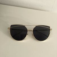 Bloggersonnenbrille Greeksglasses neu Gold / schwarz chic Baden-Württemberg - Remchingen Vorschau