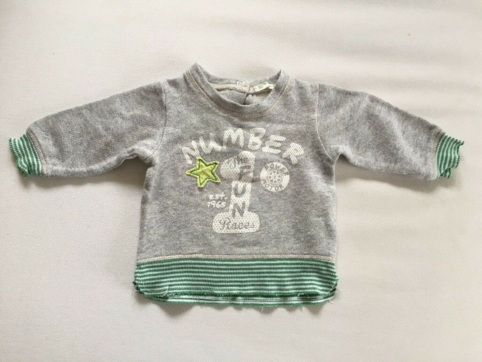 Benetton Baby Pullover Sweatshirt Gr. 62 in Claußnitz