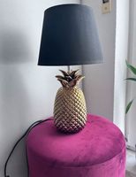 LED Tischleuchte Ananas Gold mit schwarzem Schirm Baden-Württemberg - Korntal-Münchingen Vorschau