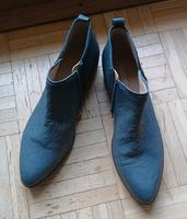 blaue Leder Chelsea Boots Gr. 40 Aachen - Aachen-Mitte Vorschau