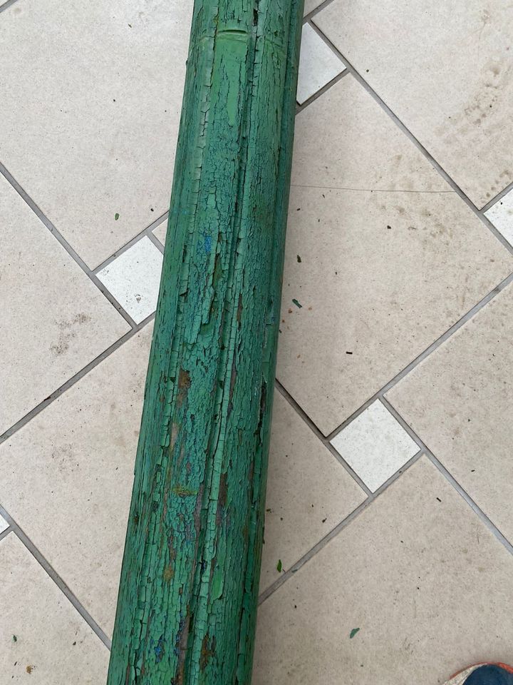 Säule Holz antik um 1850 sehr selten Originalzustand Nr.3 in Neuenkirchen