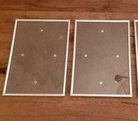 2 Bilderrahmen silberfarbend mit Glas 22 x 30,6 cm Nordrhein-Westfalen - Grevenbroich Vorschau