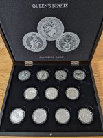 Queens Beasts 2oz Silber 2016 - 2021 + Completer Coin + Box 22oz Berlin - Köpenick Vorschau