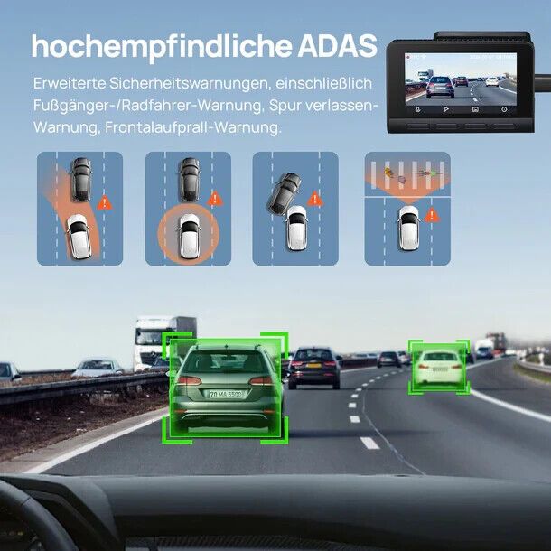 70mai Front Dash Cam A810 4K integriertes GPS, ADAC, Autuaufnahme in Hürth