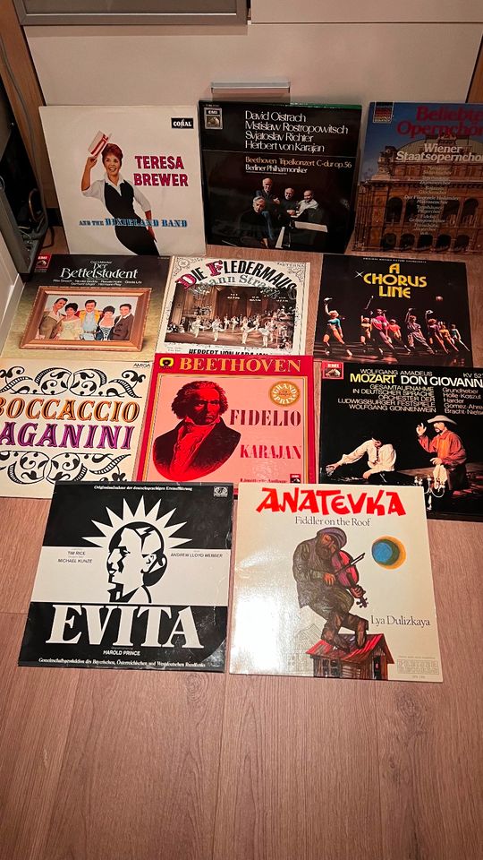 Jede Menge Schallplatten aus den 60ern & 70ern in Unterschleißheim