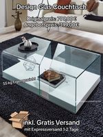 GRATIS VERSAND | 55 kg Design Glas Couchtisch aus 1 cm dickem Glas Berlin - Charlottenburg Vorschau