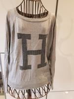 Amisu Feinstrickpullover grau mit Glitzer Gr. XS Schleswig-Holstein - Eggebek Vorschau