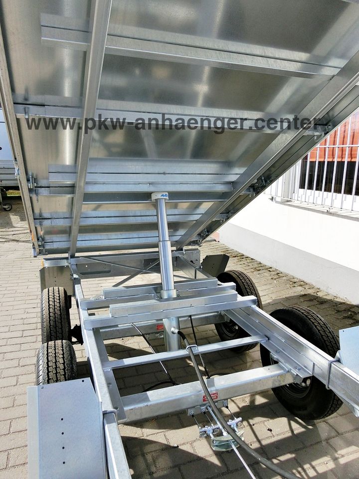 UNSINN WEB-HK2715-26-13 2600kg 276x150x100cm Rückwärtskipper mit Bordwandaufsatz PUMPless in Stuhr