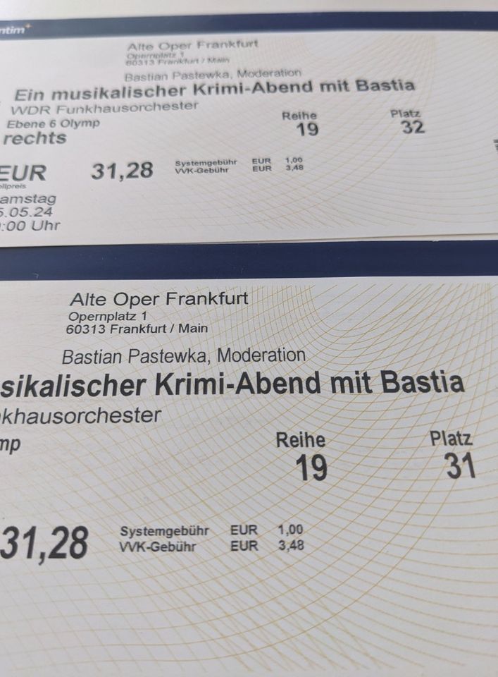 2 x Bastian Pastewka: Ein musikalischer Krimi-Abend. 25.05.24 FFM in Frankfurt am Main