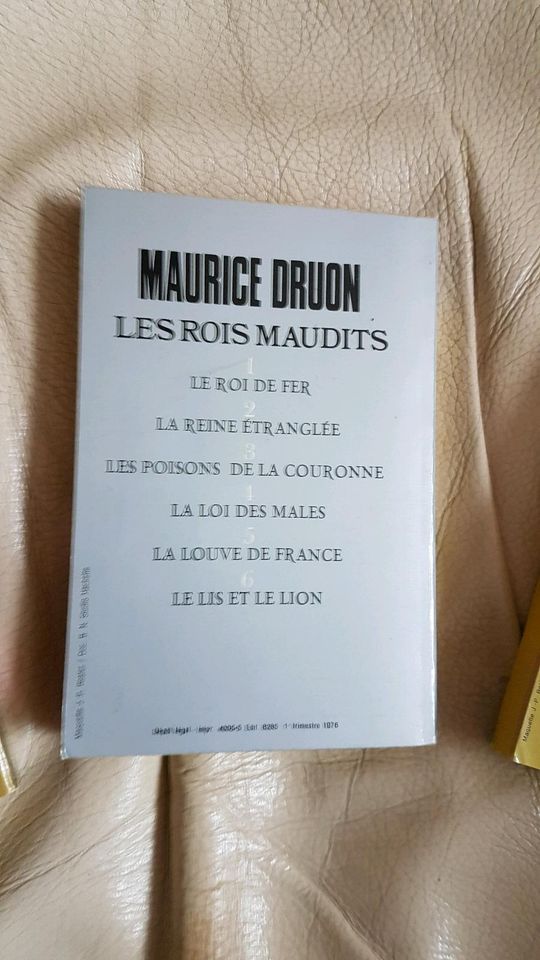 Maurice Duron Reihe Les Rois Maudits 1 & 2 & 3 Französisch  Buch in Solingen