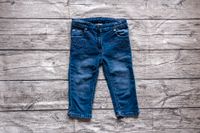 Capri-Jeans, ¾-Hose ★ dunkelblau, Stickerei ★ Gr. 116 ★ Topolino Berlin - Lichtenberg Vorschau