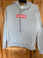 Levis Hoodie Sweatshirt Gr XS grau mit roter Levis Schrift Schleswig-Holstein - Reinbek Vorschau