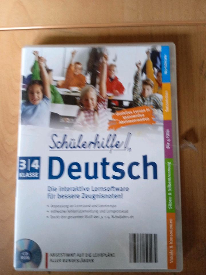 DVD: Schülerhilfe Deutsch 3/4. Schuljahr in Burgkunstadt