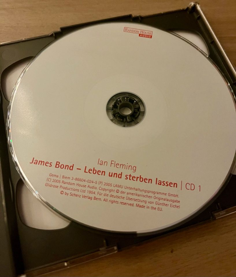 CD JAMES BOND *Jan Fleming* Leben und sterben lassen in Berlin