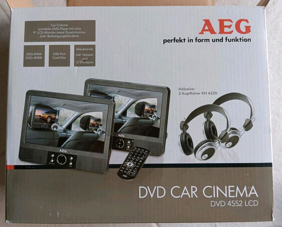 AEG DVD CAR CINEMA - top Zustand in Fleckeby