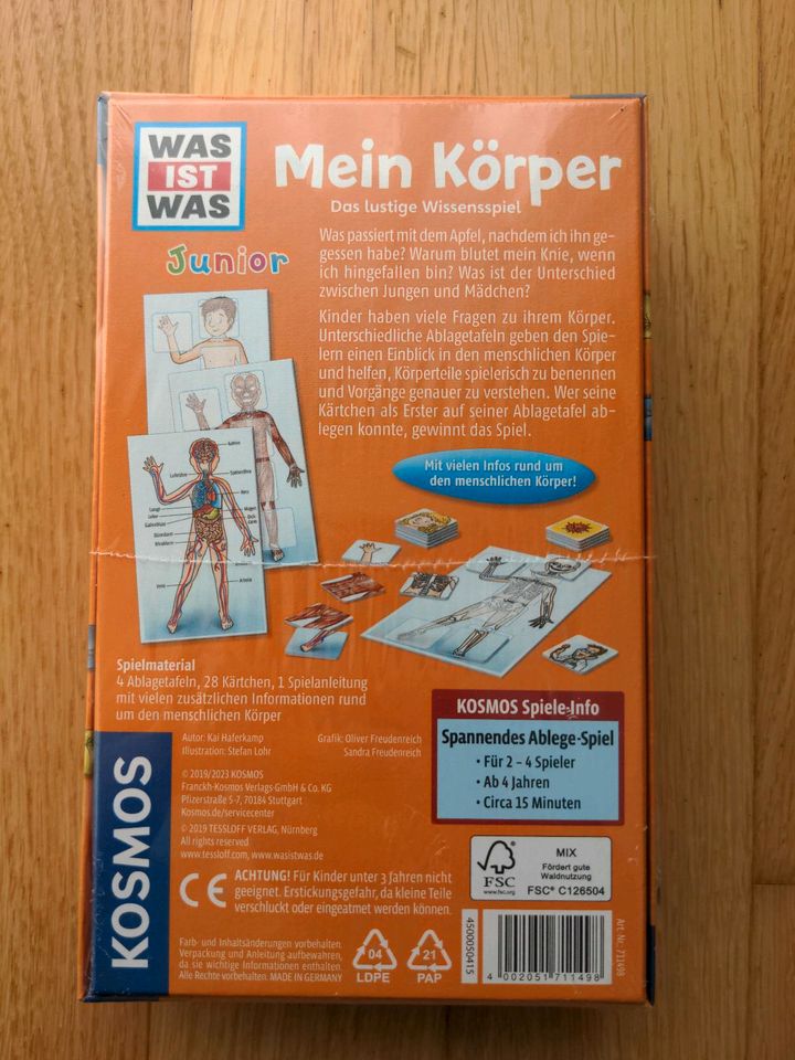 Was ist Was junior "Mein Körper" Spiel Kosmos in Brühl