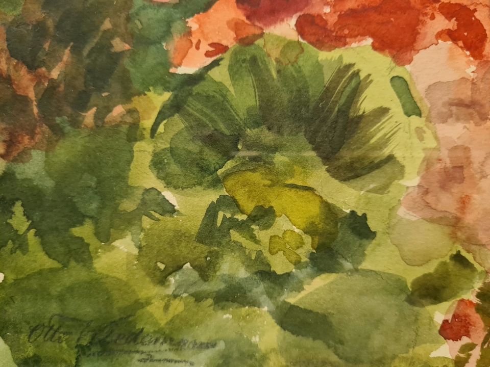 Otto Wiedemann Aquarell 1869-1957 in Bonn