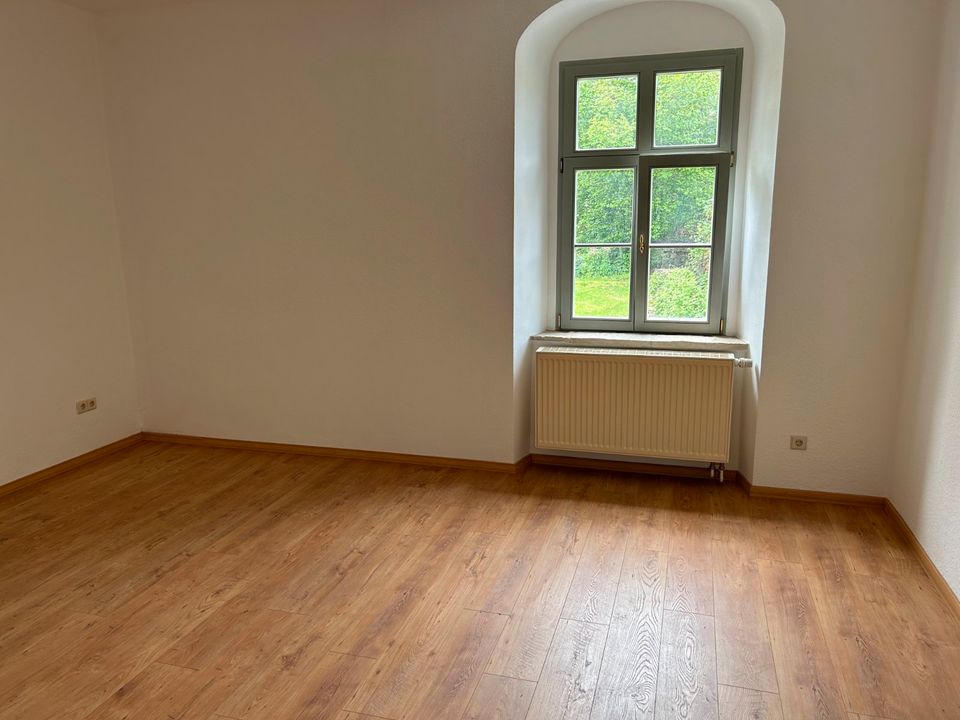 Große Wohnung im 1. Obergeschoss mit 2 Badezimmer in Leubsdorf