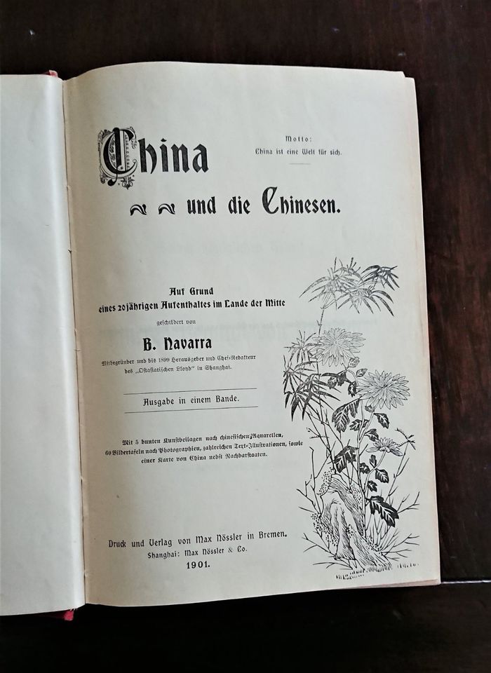China und die Chinesen, Navarra, Komplettausgabe in 1 Band in Rösrath
