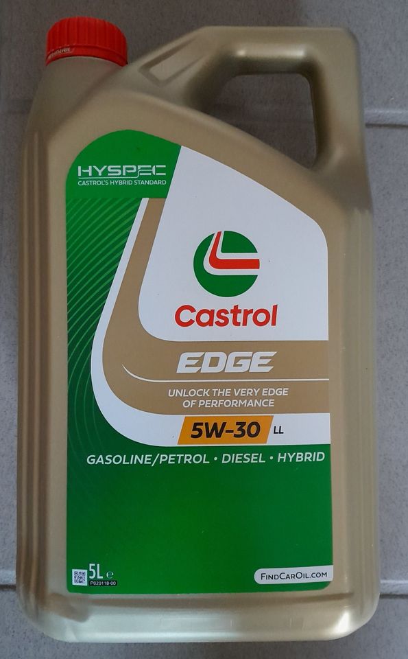 Castrol Edge 5W30 LL 5 Liter Longlife Motoröl Öl NEU in Bayern