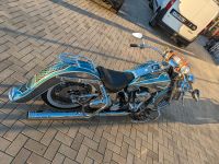 Harley Softail Chicano Mexican S&S 112cui Airride Klappenauspuff Frankfurt am Main - Innenstadt Vorschau