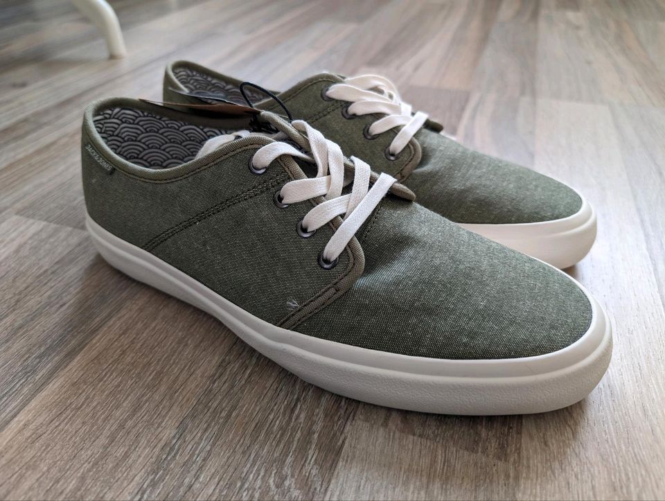 Jack & Jones Canvas Sneaker grün **NEU** in Hannover