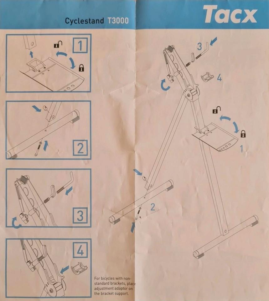 TACX T3000 Cyclestand Montagestander in Nordrhein Westfalen Krefeld Fahrrad Zubehor gebraucht kaufen kleinanzeigen