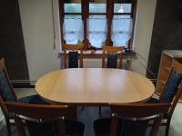 Tisch Esszimmertisch 6 Stühle Garnitur Esszimmer Schleswig-Holstein - Vaalerfeld Vorschau