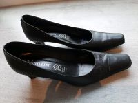 Schwarze Leder Pumps Gr. 39 Nordrhein-Westfalen - Steinheim Vorschau