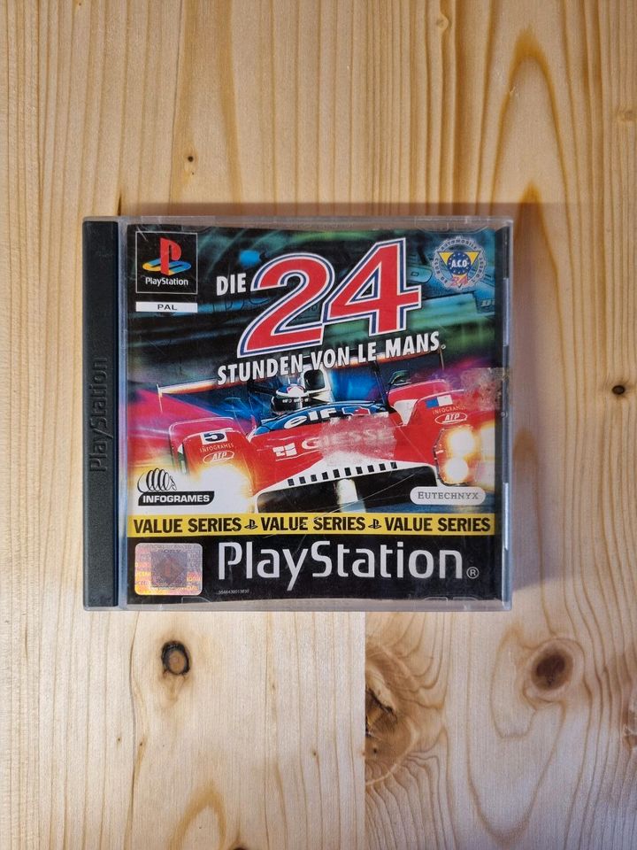 Playstation 1 Spiel "Die 24h von Le Mans" in Oppenweiler