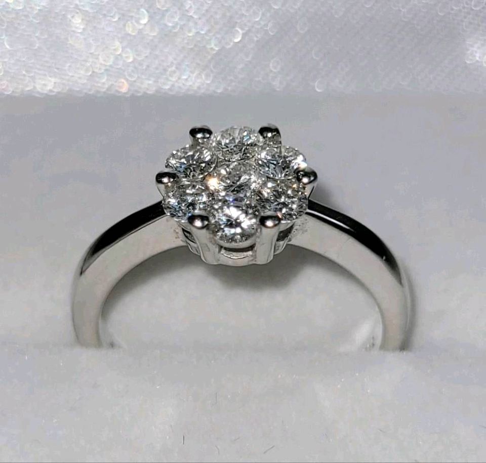 Christ 0,75 NP2500 Diamant Verlobung Antrag Ring 585 Gold in Kritzmow