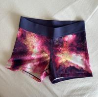 Kurze Sporthose (ähnlich Nike Pro) mit Galaxy Muster Bayern - Zorneding Vorschau