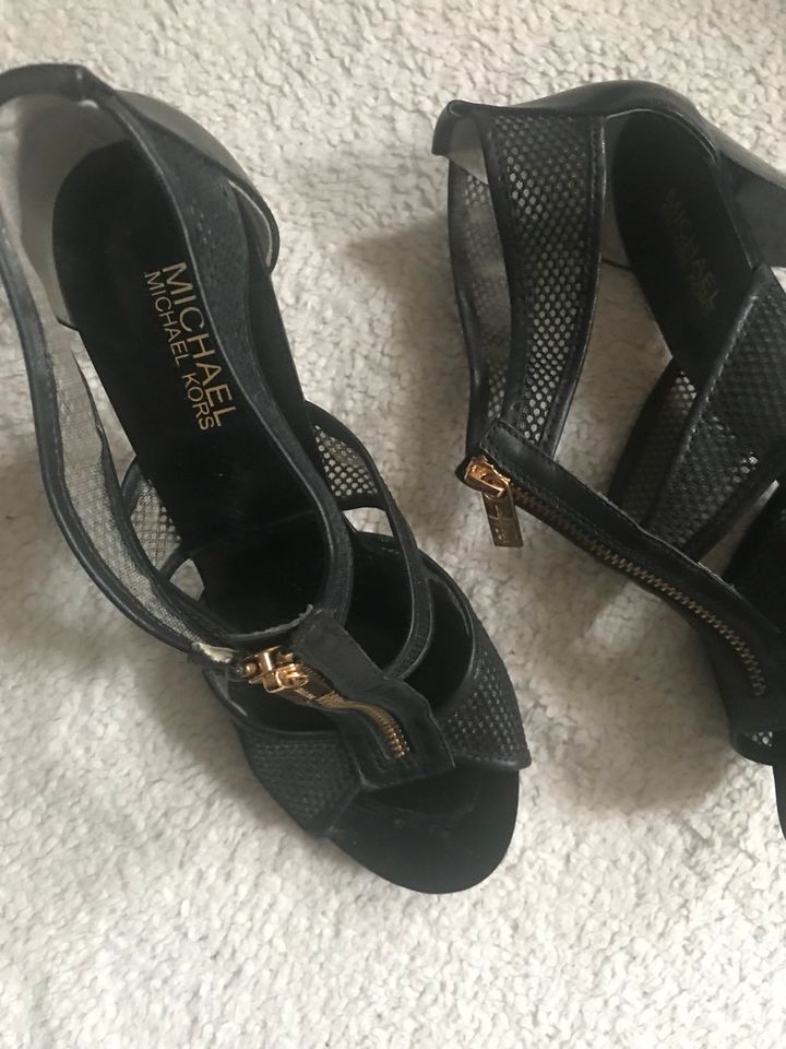 Michael Kors Highheels, Schwarz, Gr 39 PW14 K (9M) in Naumburg (Saale)