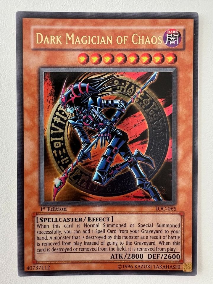 Yu-Gi-Oh Dark Magicians of Chaos 1st Edition IOC-065 in Siegen