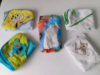 4 Baby Badetücher Kaputzenhandtücher und 1 Badeponcho Nordrhein-Westfalen - Menden Vorschau