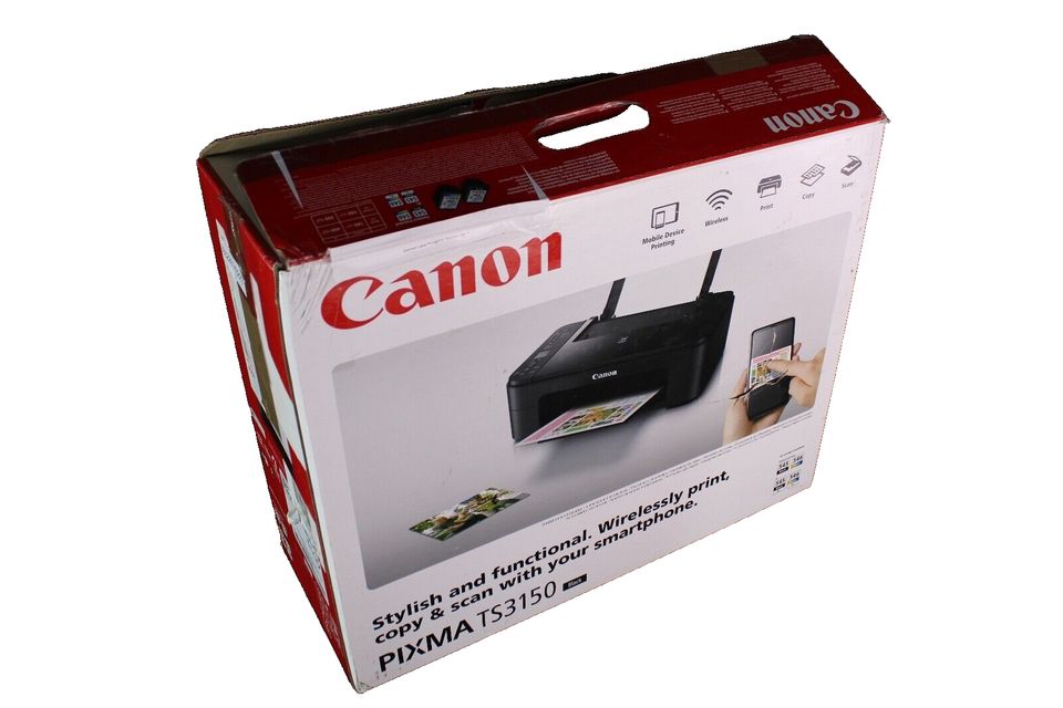 Canon PIXMA Drucker WLAN Multifunktionsdrucker Kopierer TS3150 R3 in Baunatal