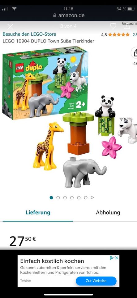 Lego Duplo 10804, Meine ersten Tiere in Lilienthal