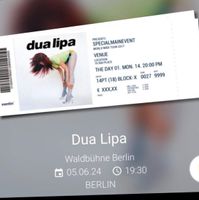 2 Dua Lipa Karten Berlin (Juni 2024) Innenstadt - Köln Deutz Vorschau