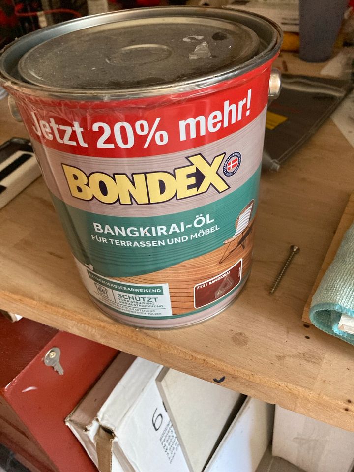 Bondex Bangkirai Öl 3L in Göttingen