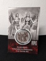 1 Unze Silber Columbia & Germania 2019 (5 Mark | Auflage: 500) Köln - Humboldt-Gremberg Vorschau