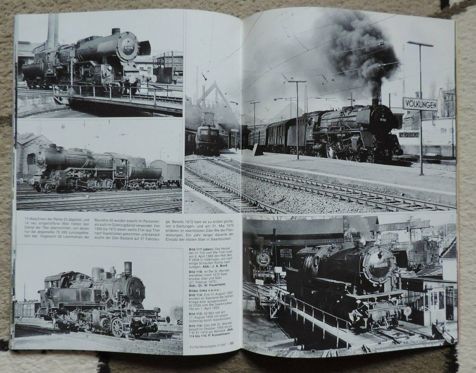 Eisenbahn Journal Special Sonderausgabe II 97 DB Dampf pur Teil I in Zella-Mehlis