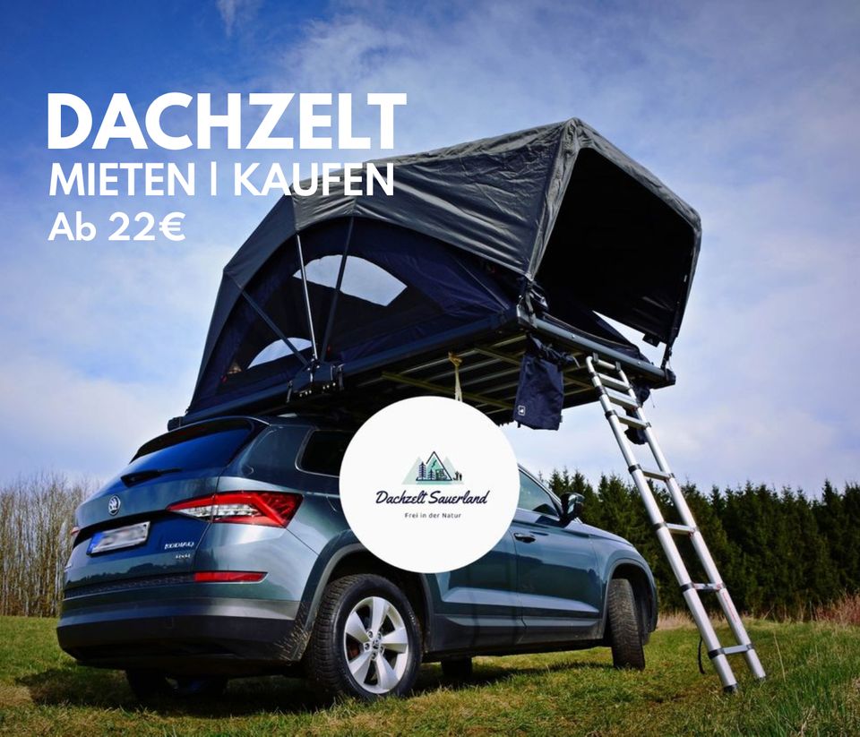 DACHZELT MIETEN ☀️ Qeedo Family | 3-4 Pers.| inkl Vorzelt&Thermo❗ in Sundern (Sauerland)