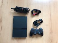 Playstation 2 PS2 Slim Konsole + Controller + Anschlusskabel Nordrhein-Westfalen - Hilden Vorschau