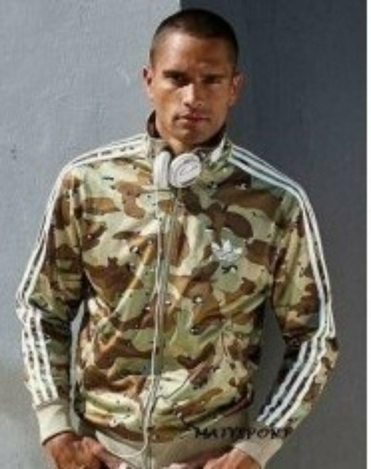 Adidas Firebird Camouflage Anzug Jacke Hose Camo Suit Tracksuit in Hamburg