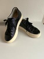 Sneaker Turnschuh Schuh Schnürer Gr.38 schwarz Marc‘o Polo Niedersachsen - Obernkirchen Vorschau