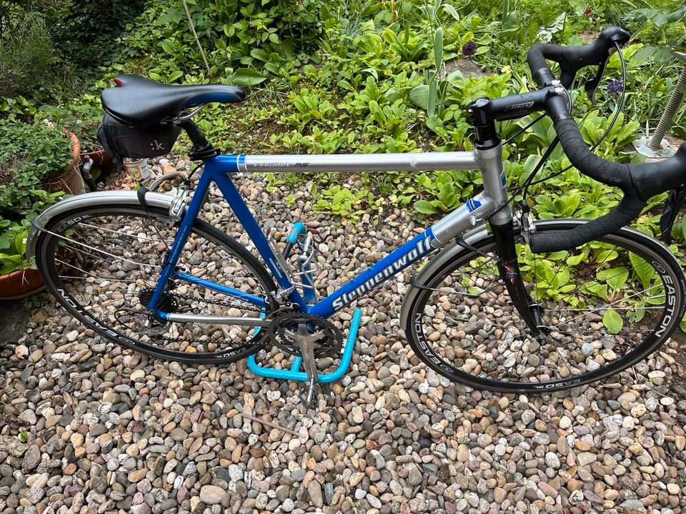 Liebhaber- Rennrad „Steppenwolf“ blau in Stuttgart