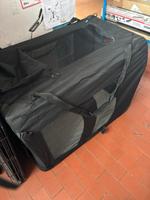 Songmics tragbarer&faltbarer Hundekäfig mit Kissen 63x63x91cm Niedersachsen - Hemslingen Vorschau