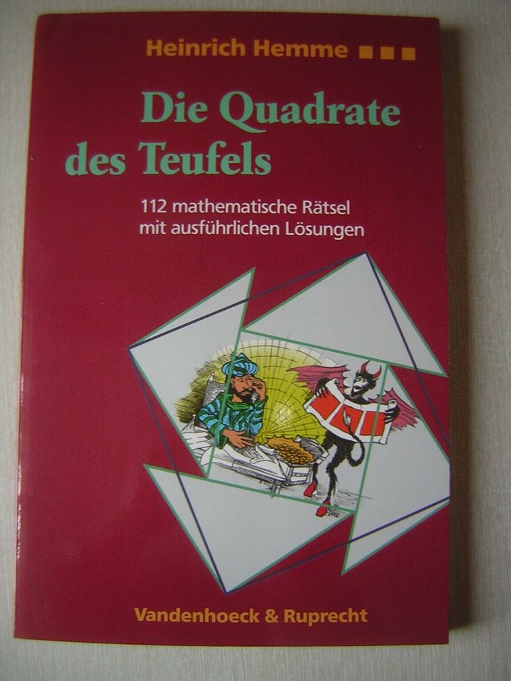 Die Quadrate des Teufels, Heinrich Hemme 112 mathematische Rätsel in Bremerhaven